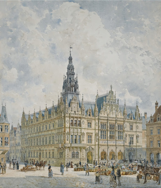Rathausgebäude Im Renaissancestil Renaissance Style Town Hall