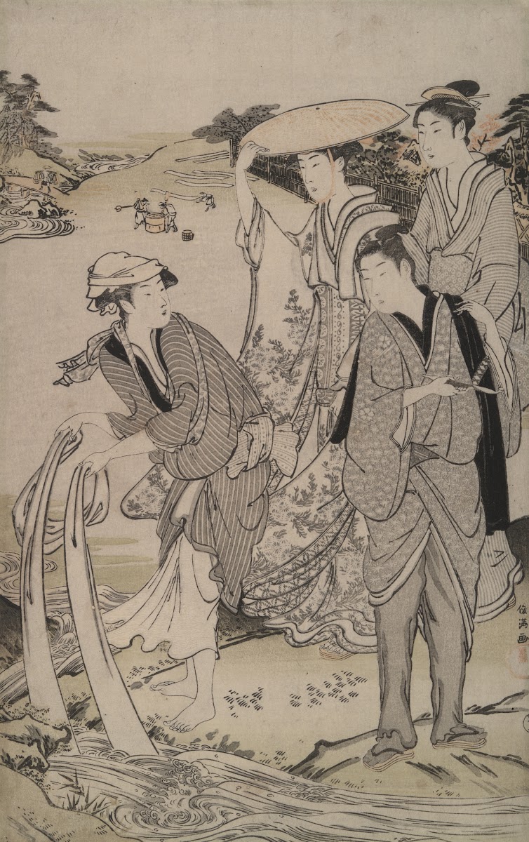 Province of Musashi Six TamaRivers 1787