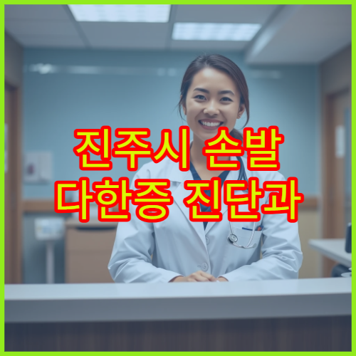 진주시 손발 다한증 진단과 약물·시술 치료 병원 정보