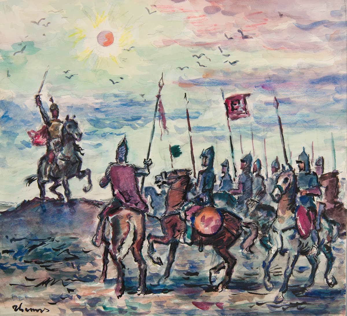 Oddział jazdy w strojach historycznych 1913 1943