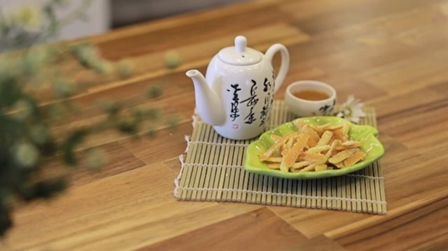 Mứt Vỏ Cam Dẻo Thơm