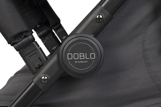 Stroller for twins Euro-Cart Doblo 2024 Iron