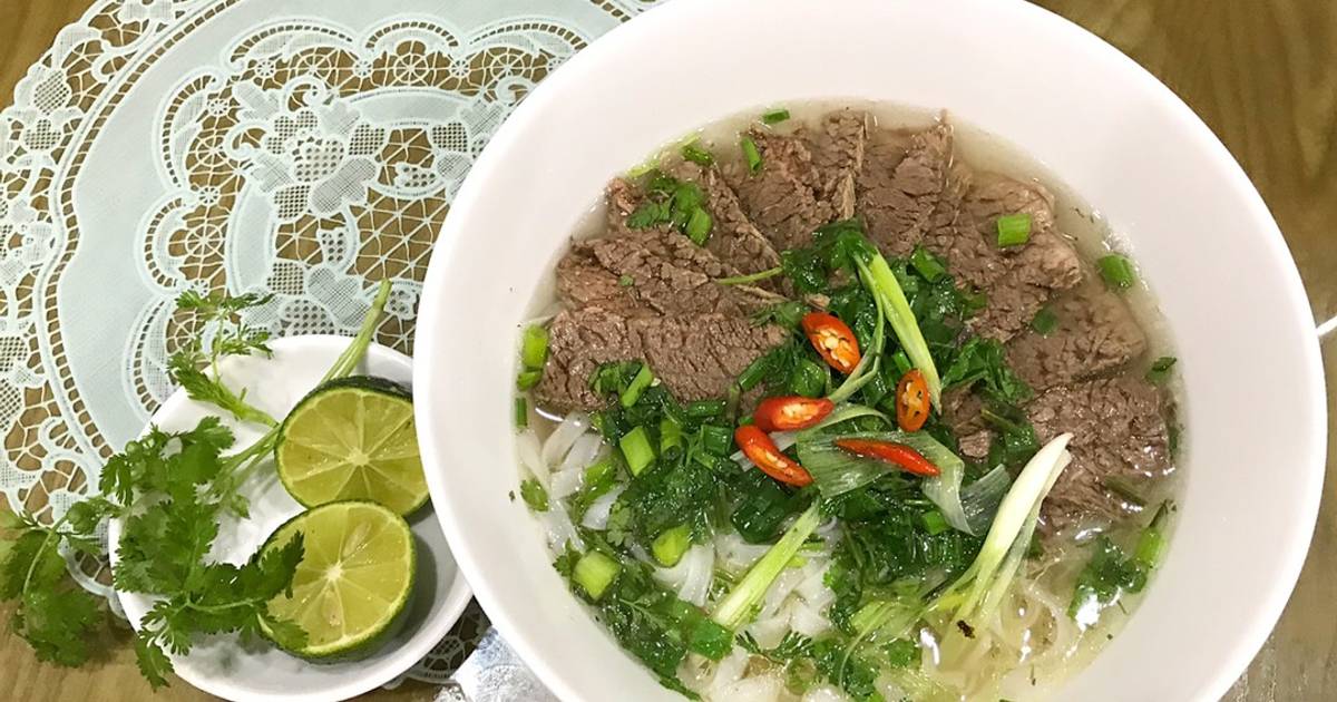 Phở bò cấp tốc