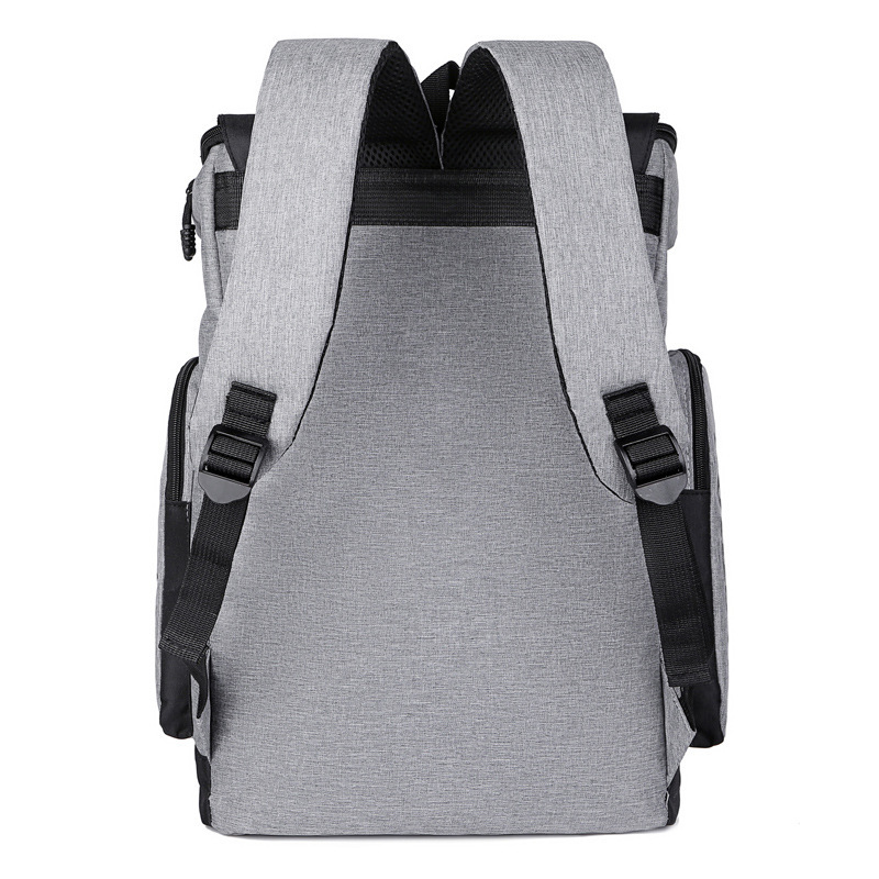 Men's Canvas Backpack, fits 16-inch laptop, breathable