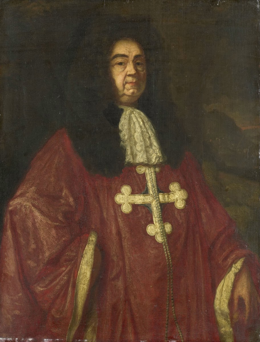 Portrait of Johannes Camprich van Cronefelt Knight of the Order of St Maurice an