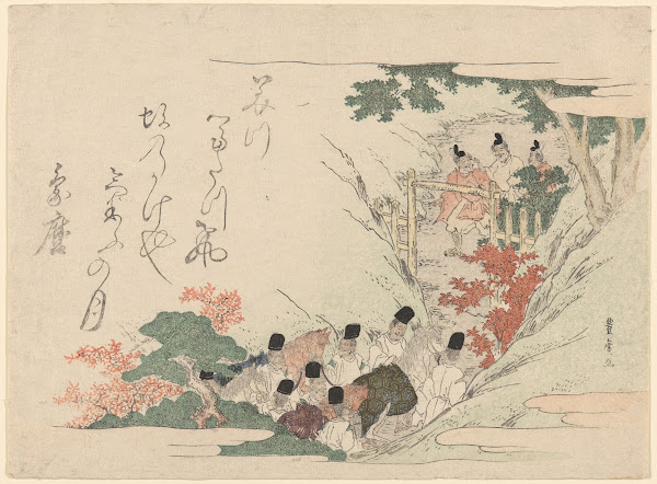 Men with Horses in Mountain Pass late 18th century  early 19th century