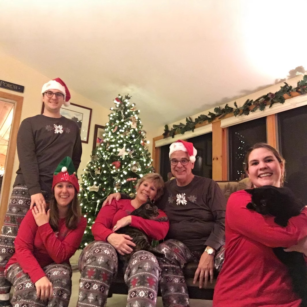 Christmas Family Pajama Set, Cotton Blend