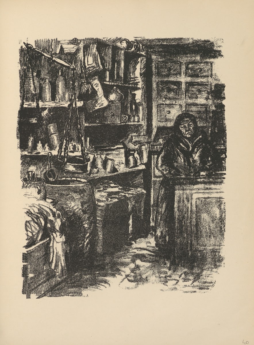 Kramladen in Grodno 1916