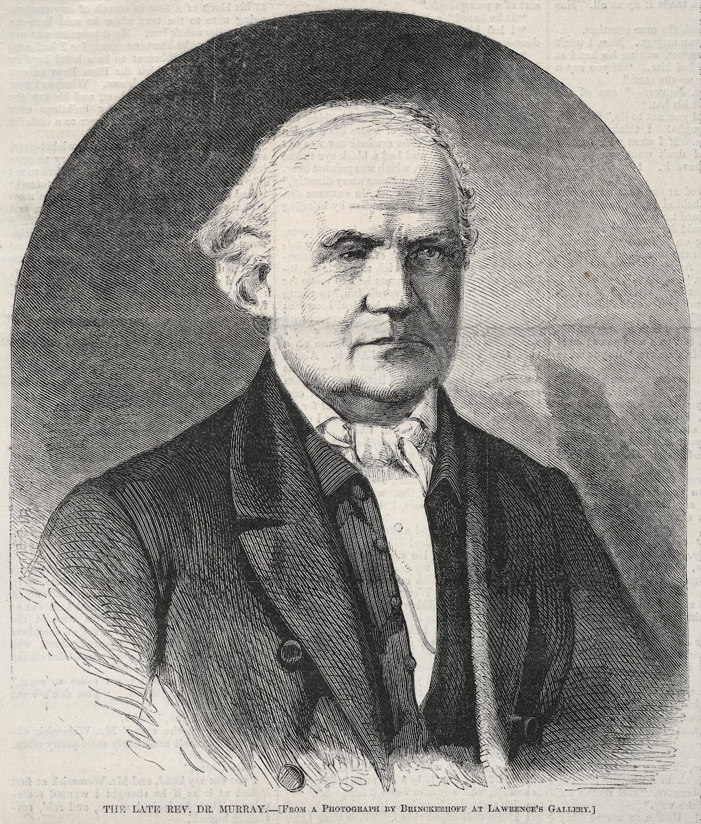 The Late Rev Dr Murray 1861