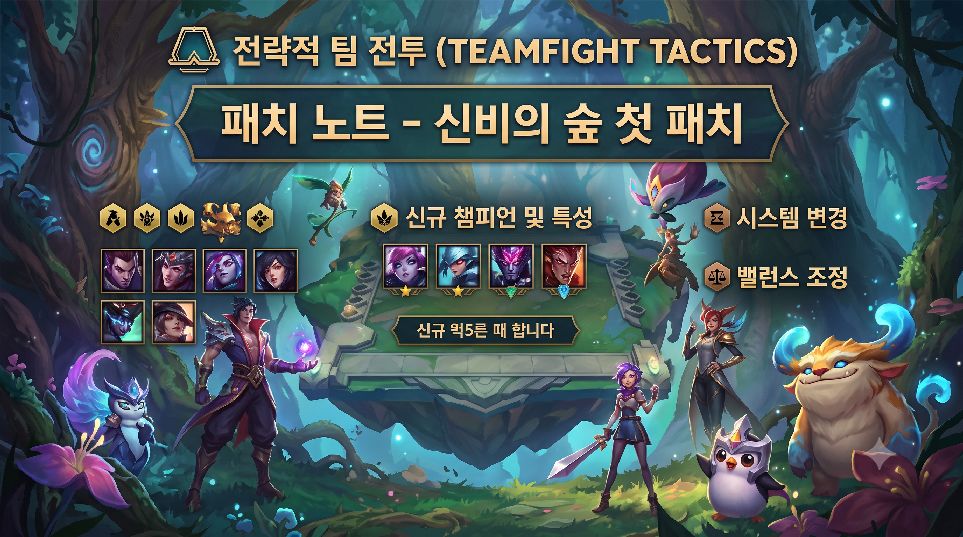 전략적 팀 전투 신비의 숲