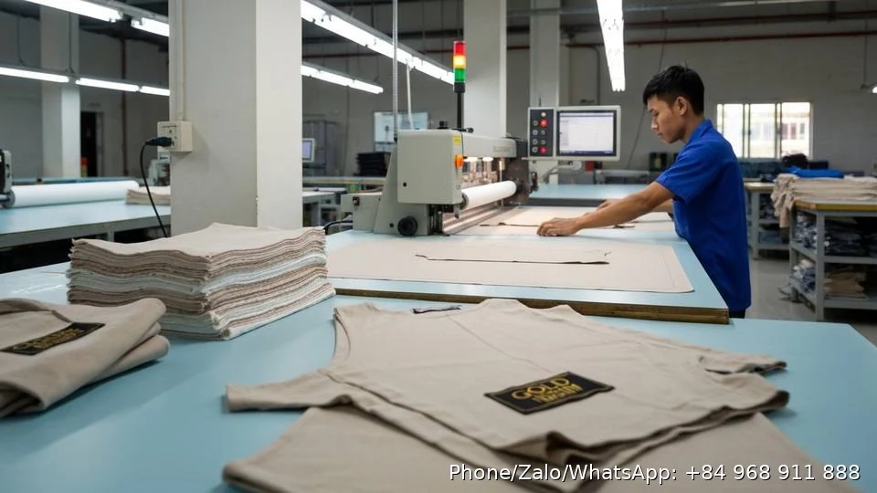 Custom Apparel Manufacturing - Gold Garment Vietnam