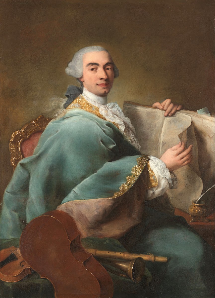Portrait of a Musician ca 1770