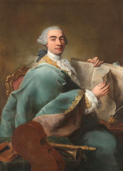 Portrait of a Musician ca 1770
