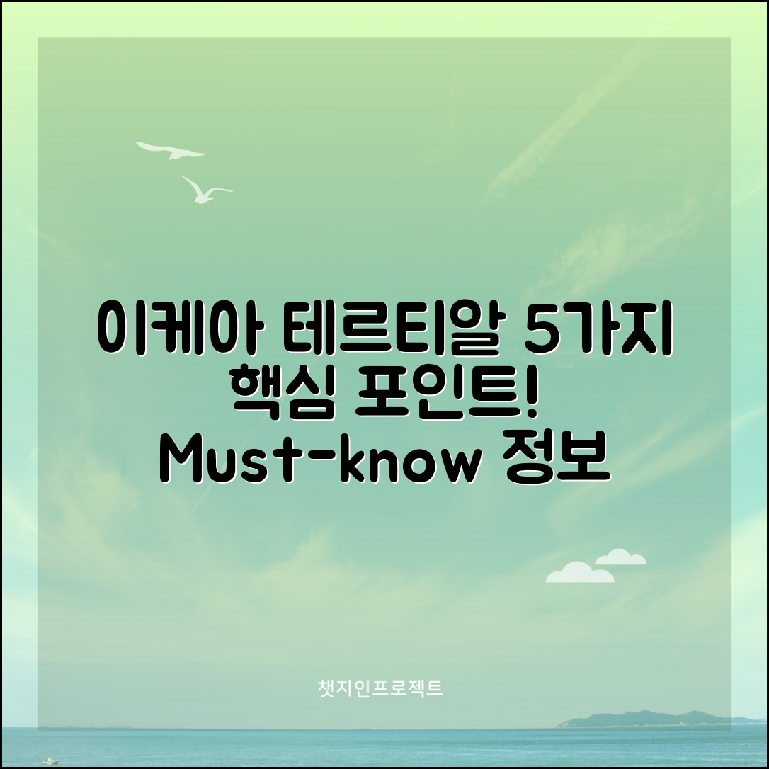 이케아테르티알 정보 5가지 핵심 포인트