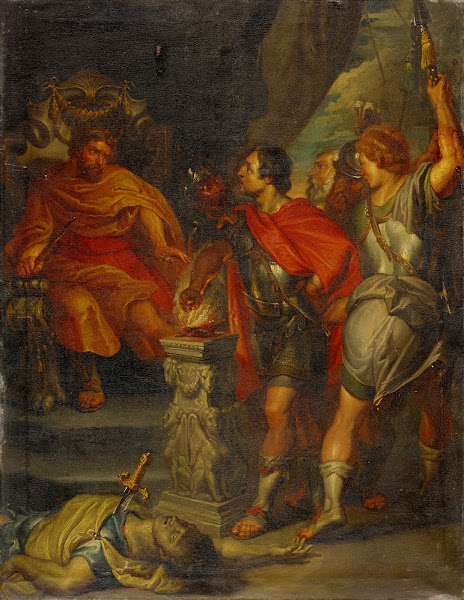 Mucius Scaevola before Porsenna
