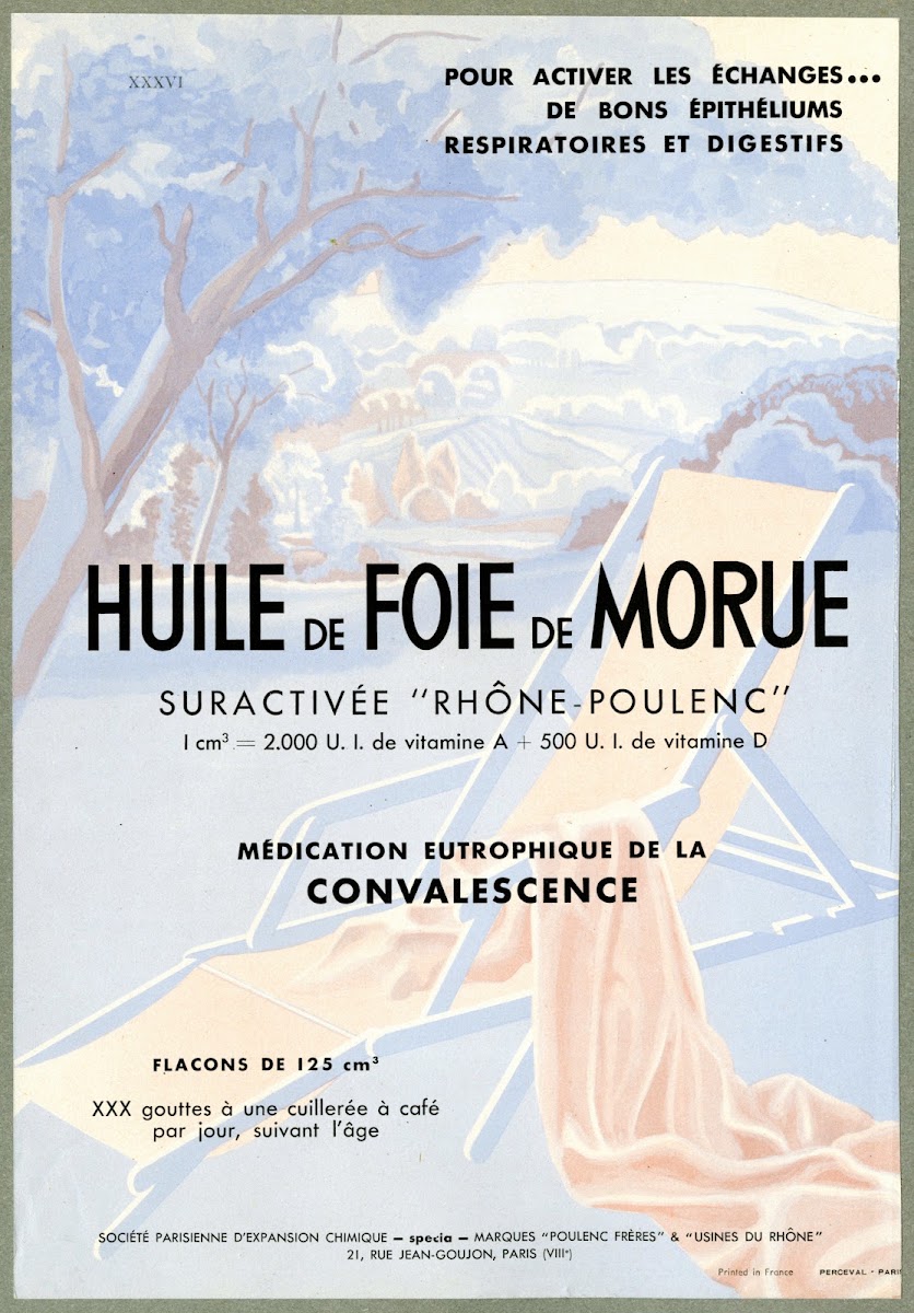 Huile de foie de morue 2 1910 1950