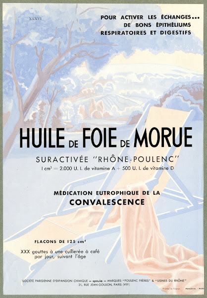 Huile de foie de morue 2 1910 1950