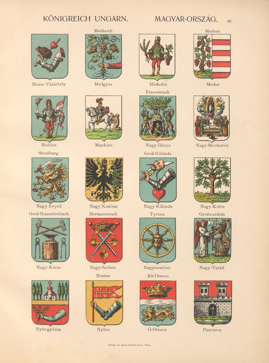 Königreich Ungarn Magyar Orszàg IV 1904