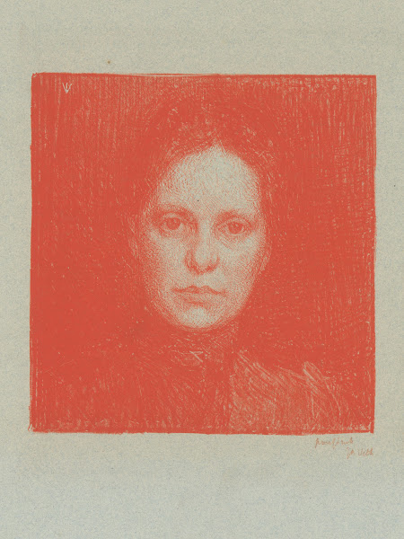 Portret van Jacoba des Amorie van der Hoeven 1891