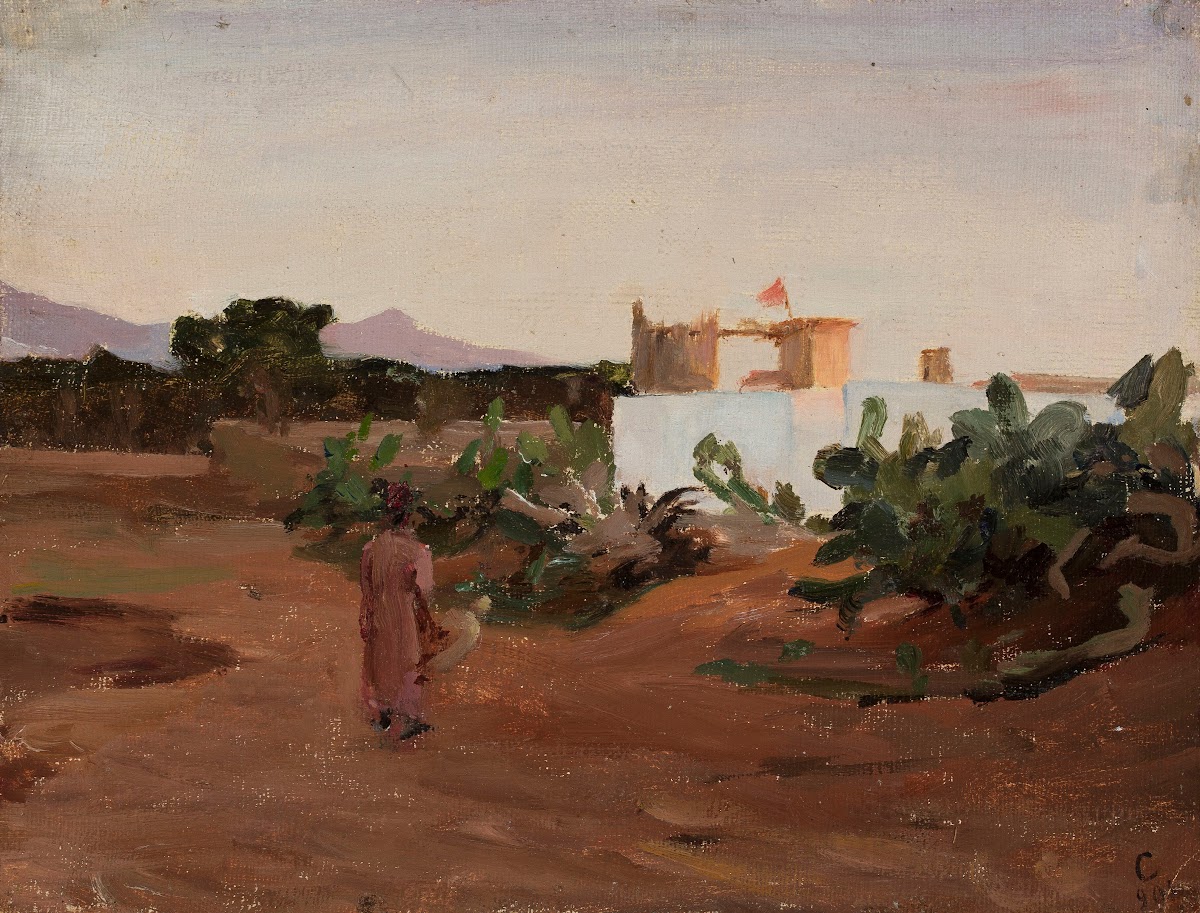 Beirut  Evening From the journey to Palestine 1901