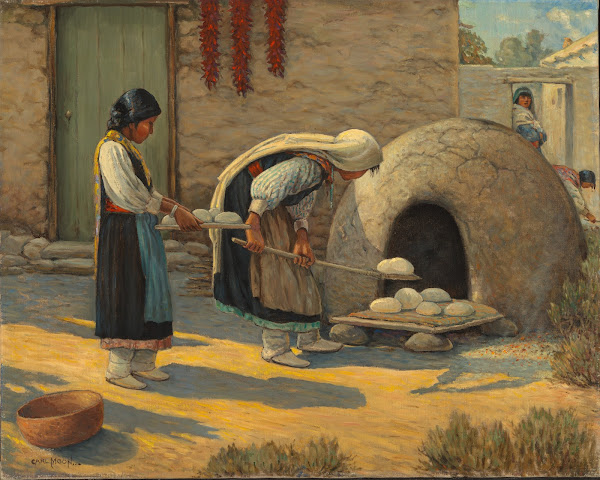 Women Baking Bread ca 1937 1943