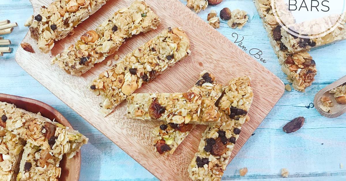 Granola Bars Chocolate - Món ăn tập gym