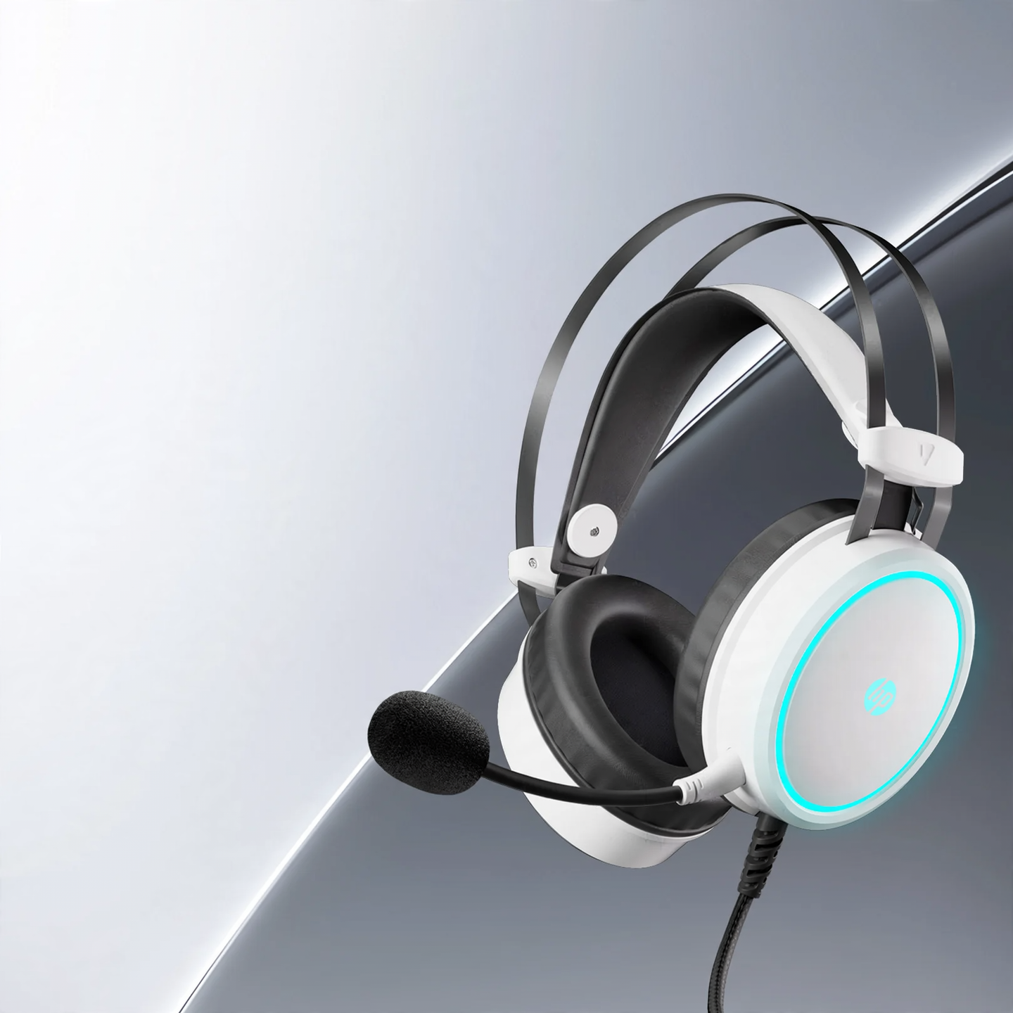 Gaming headphones model 8008U, wired