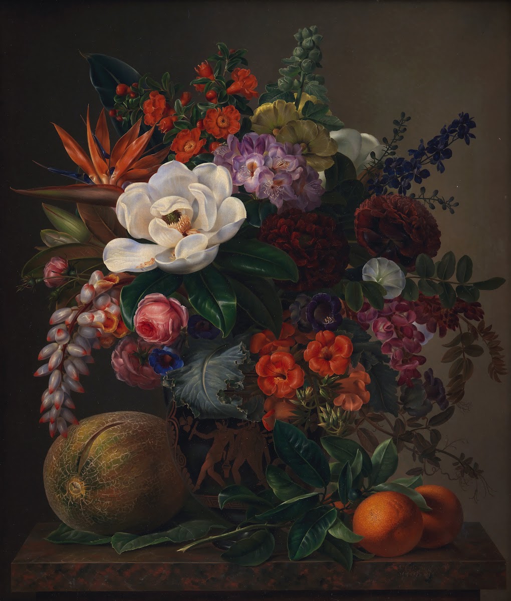 Flowers In A Vase 1834