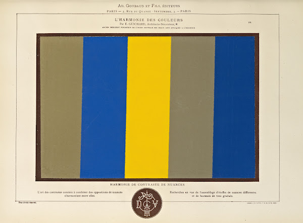 Lharmonie des couleurs  Pl042 1880