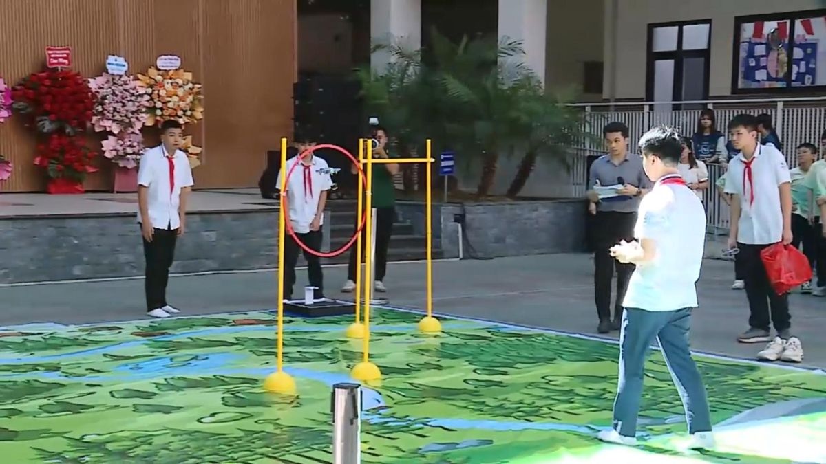 Chắp cánh đam mê công nghệ từ mái trường THCS Giảng Võ - Đài Phát thanh và truyền hình Hà Nội