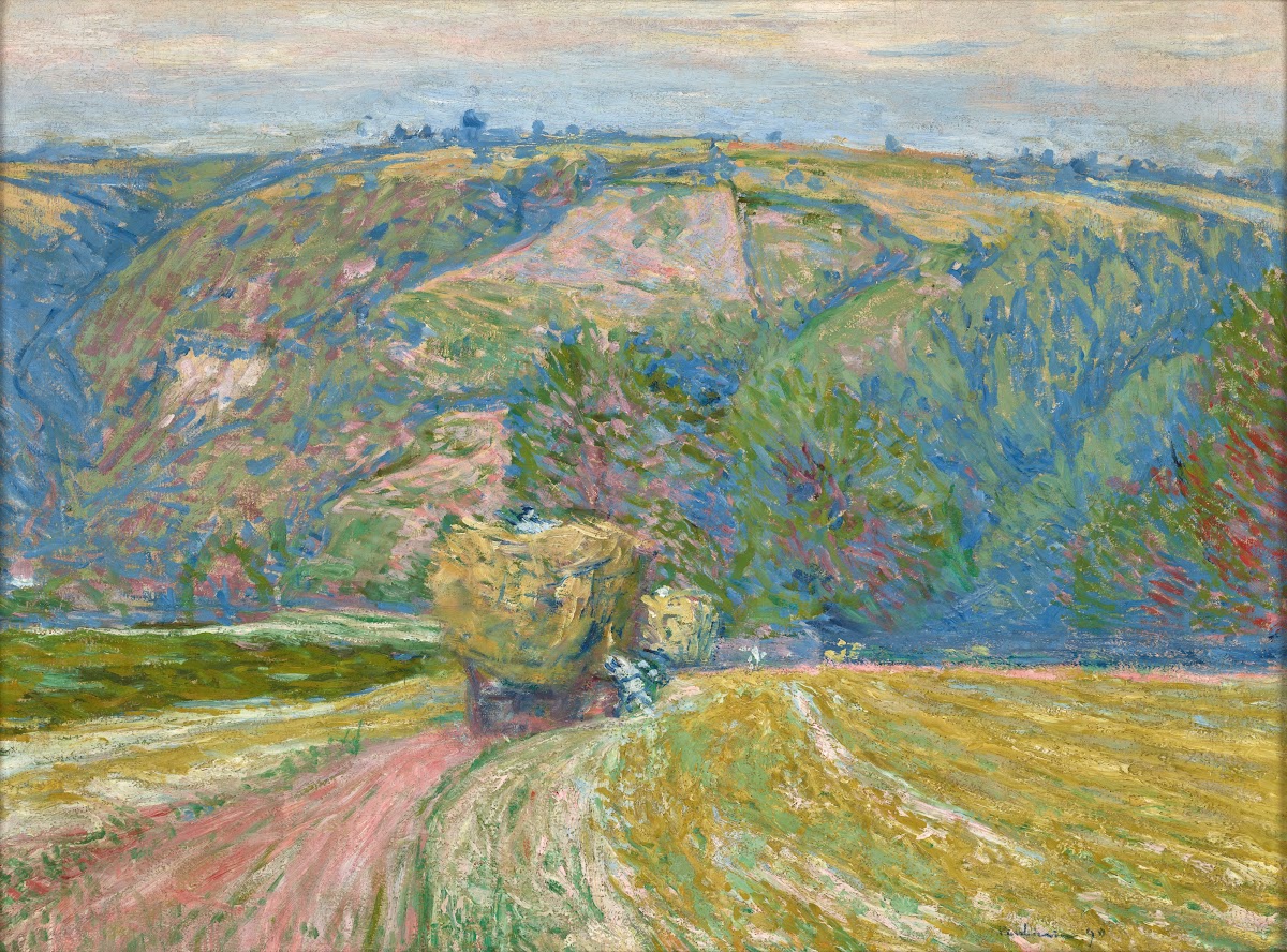 Cart with Hay 1890