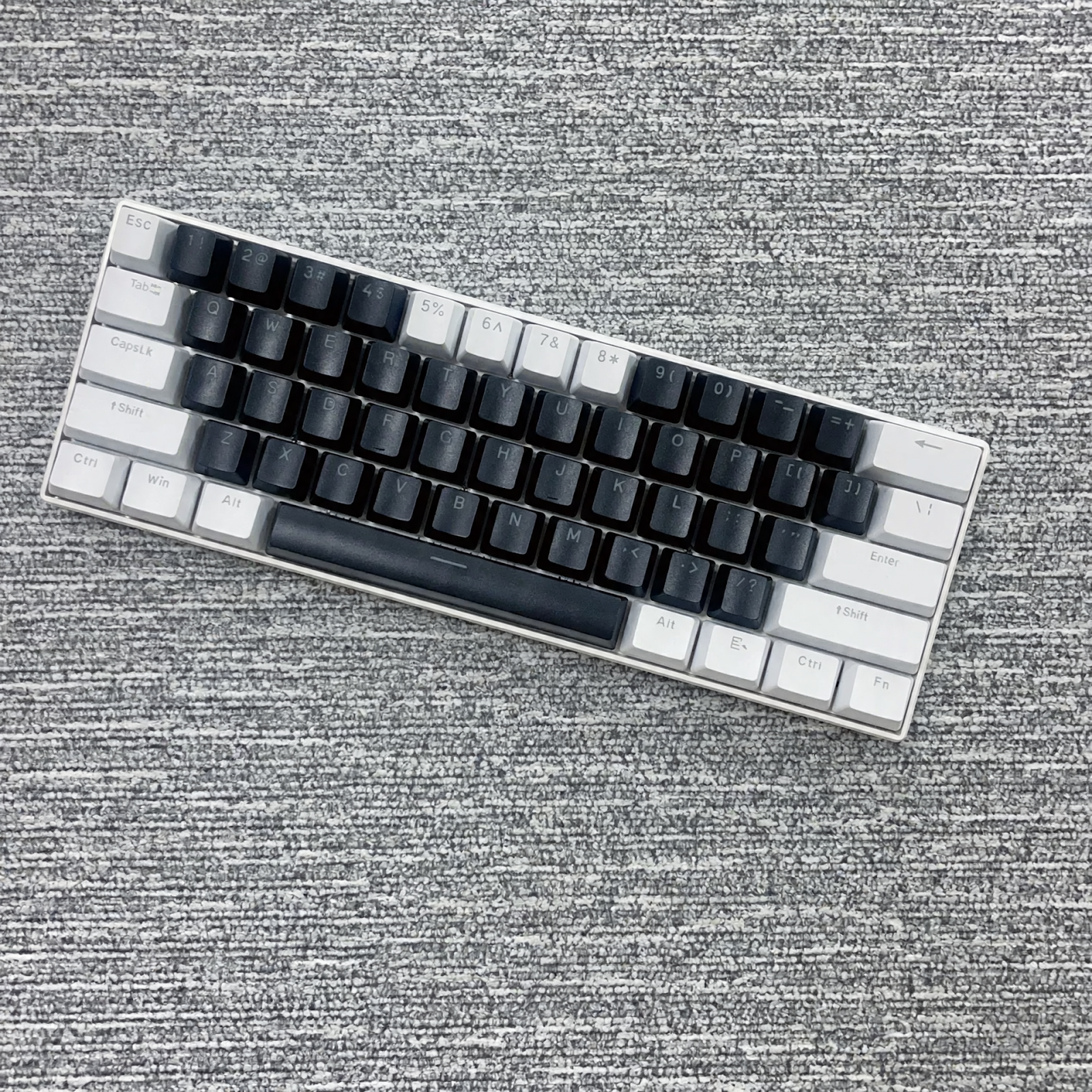 Mechanical keyboard with RGB lighting