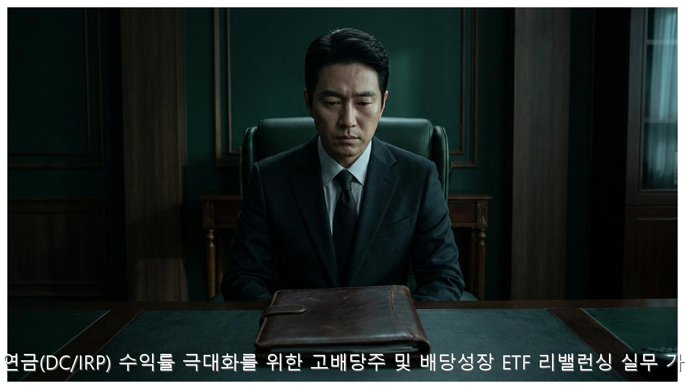퇴직연금 고배당 ETF 리밸런싱 및 수익률 극대화 가이드 핵심 안내 및 분석 인포그래픽 (2)