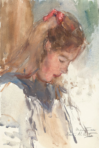 Meisjesportret van Marietje van Houten 1872   1950