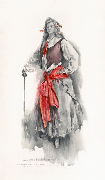 Virginia Harned As Alice Of Old Vincennes 1902