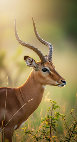 Impala Antelope Bushveld Portrait
