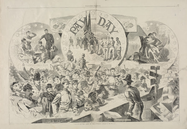 Pay Day in the Army of the Potomac 1863