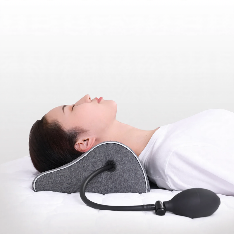 Inflatable Neck Support Pillow with Heating Function
