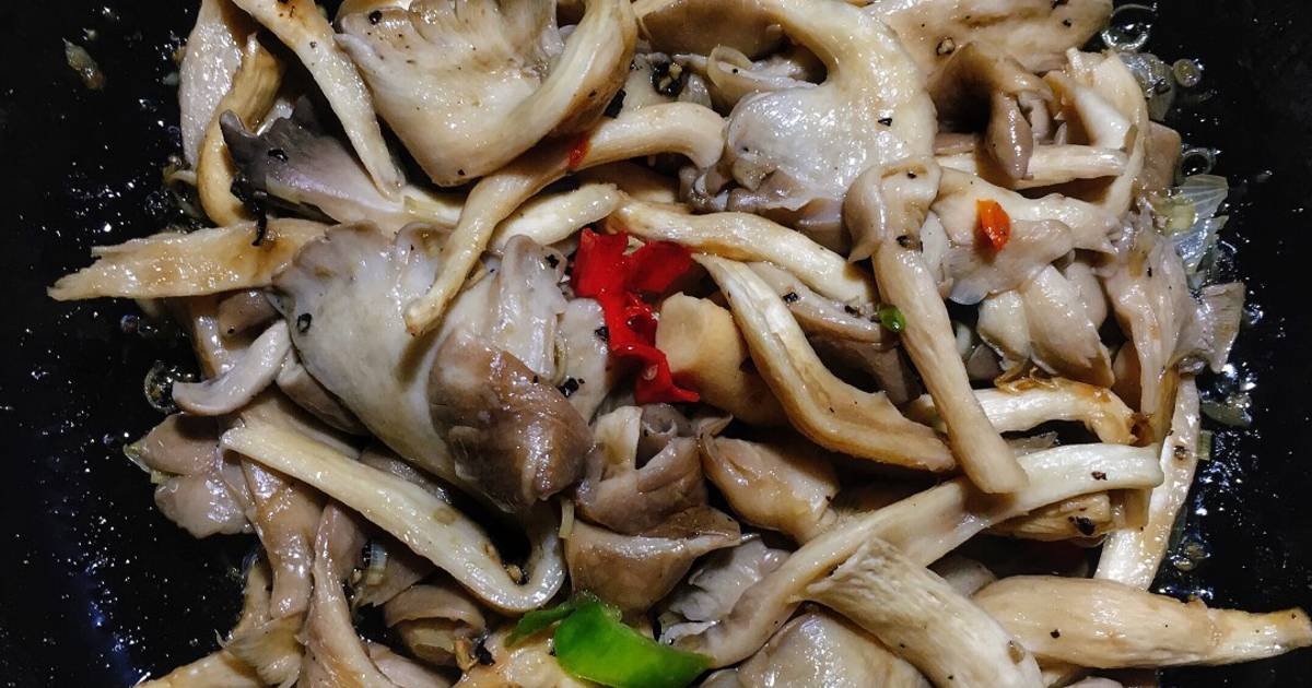 Nấm sò kho tiêu - chay mặn đều dùng được 😉