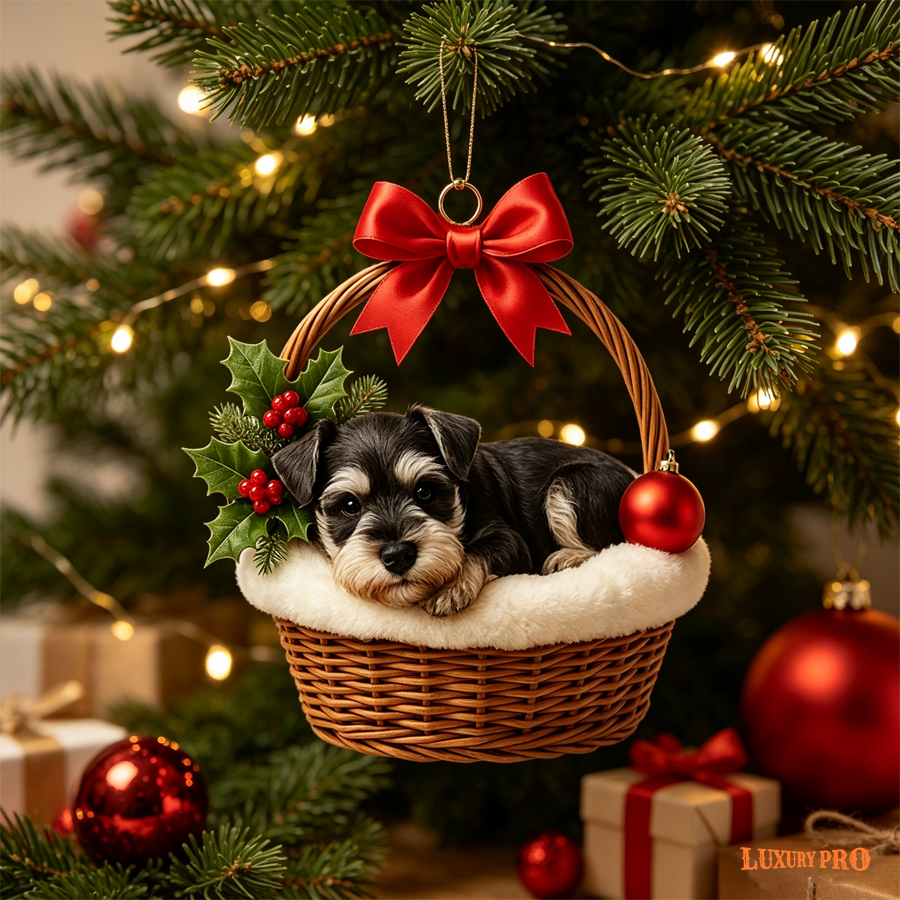 9CM Single-Sided Printed Wooden Ornament