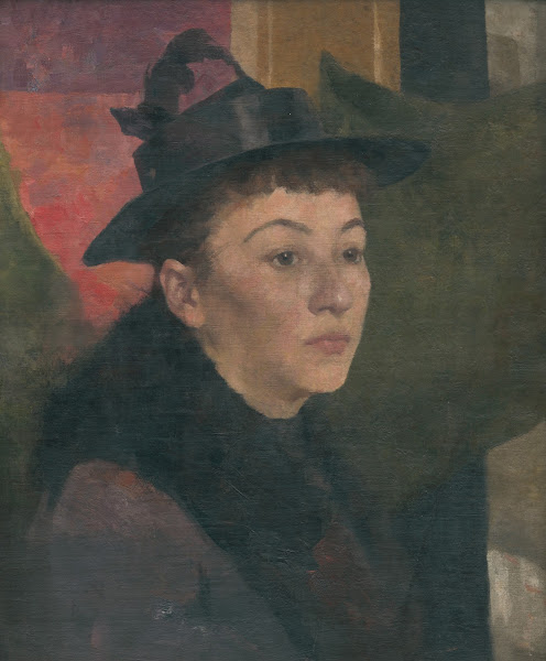 Podobizňa ženy s čiernym klobúkom 18901898