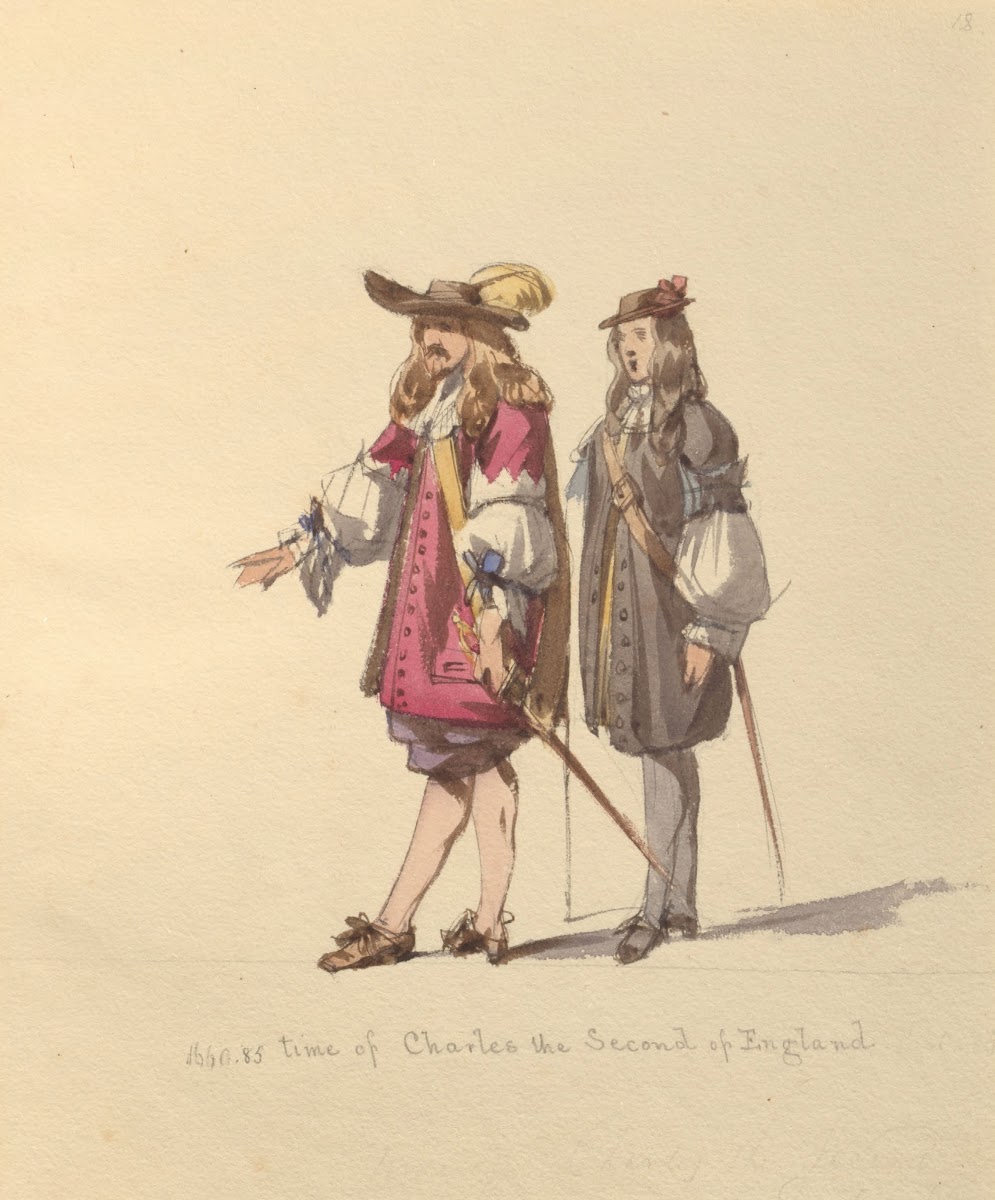 Sketches of costume Pl083 1842