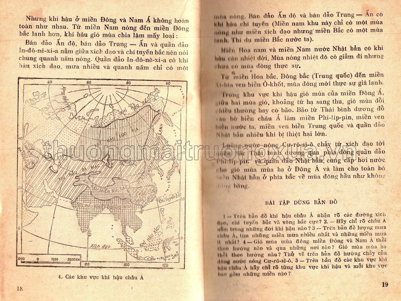 Địa lý lớp 6 phổ thông (1967) - Trang 10