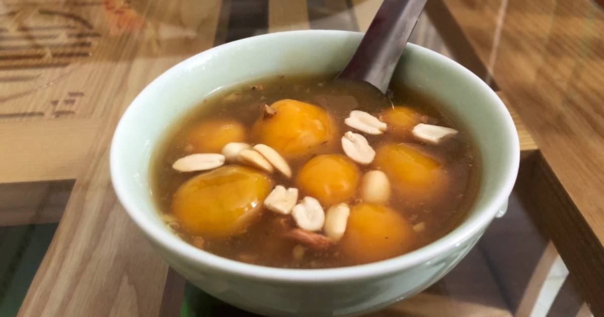 Chè nếp bí đỏ