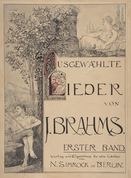 Design for a Title Page for Sheet Music late 19thearly 20th century