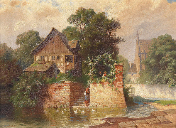 Idylle am Stadtgraben