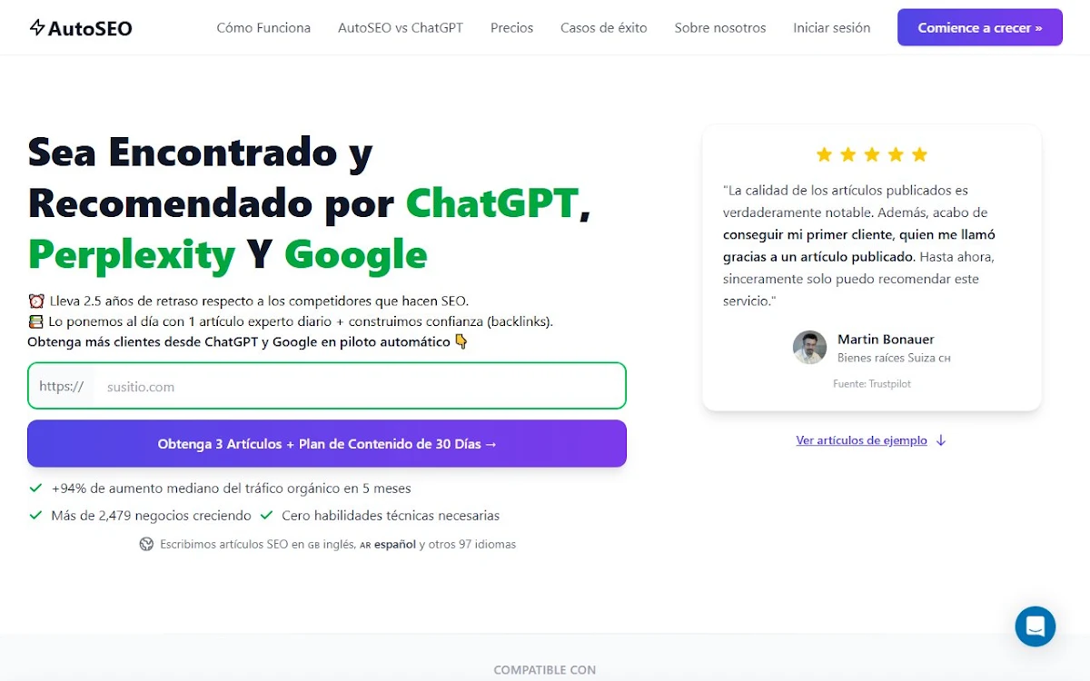 Captura de AutoSEO For WordPress