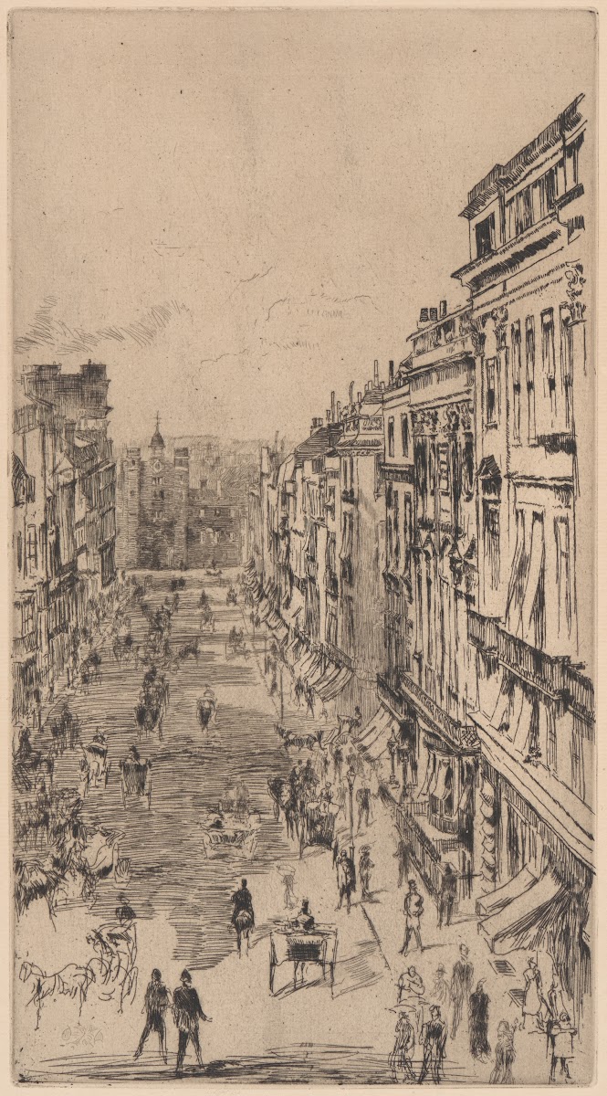 St James Street London ca 1878