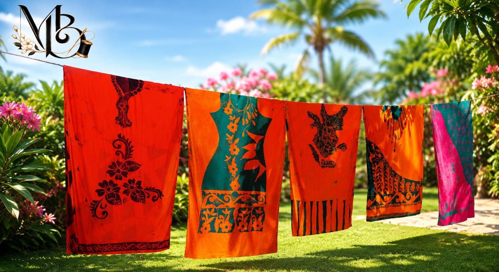 Handmade batik detail