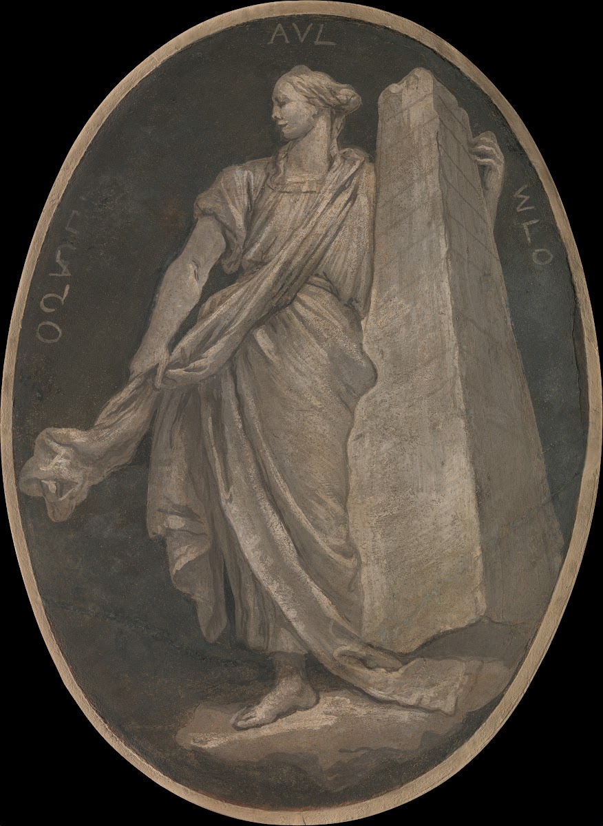 Allegorical Figure Representing Fortitude 1760